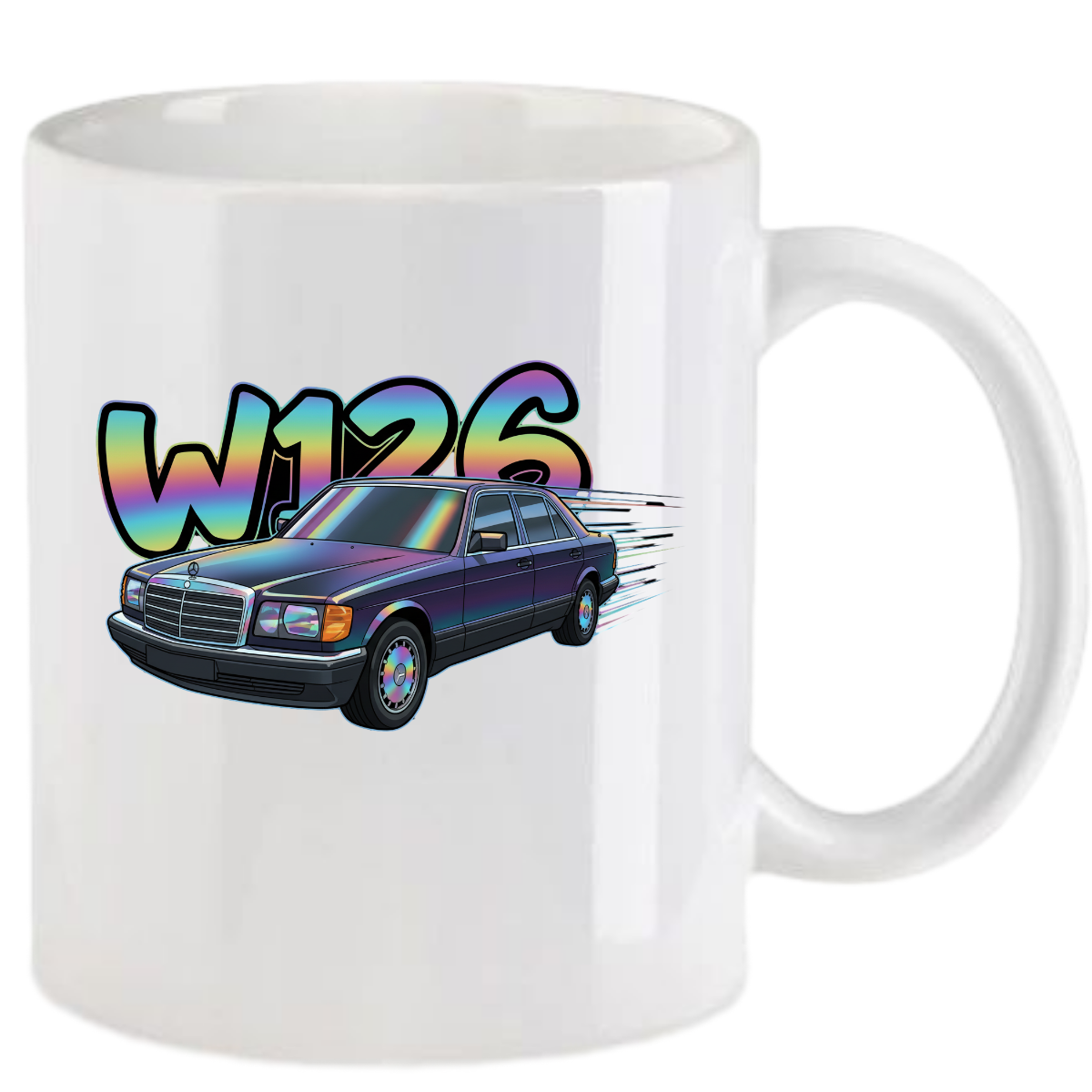 Mercedes W126 Tasse