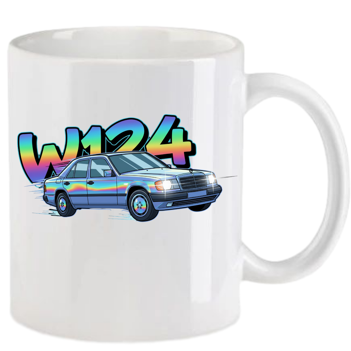 Mercedes W124 Tasse