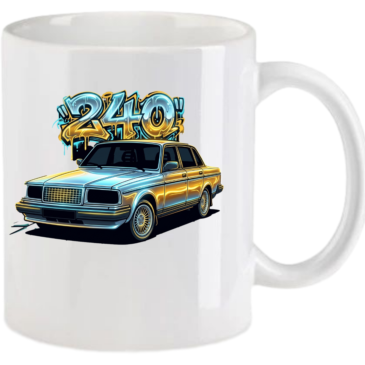 Volvo 240 Tasse