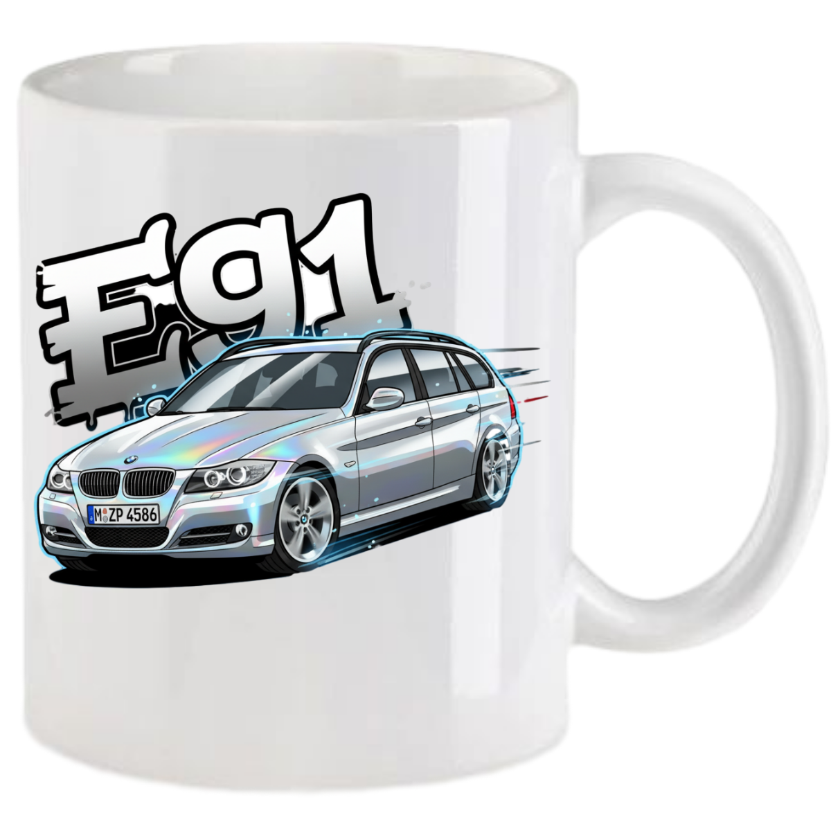 BMW E91 Tasse