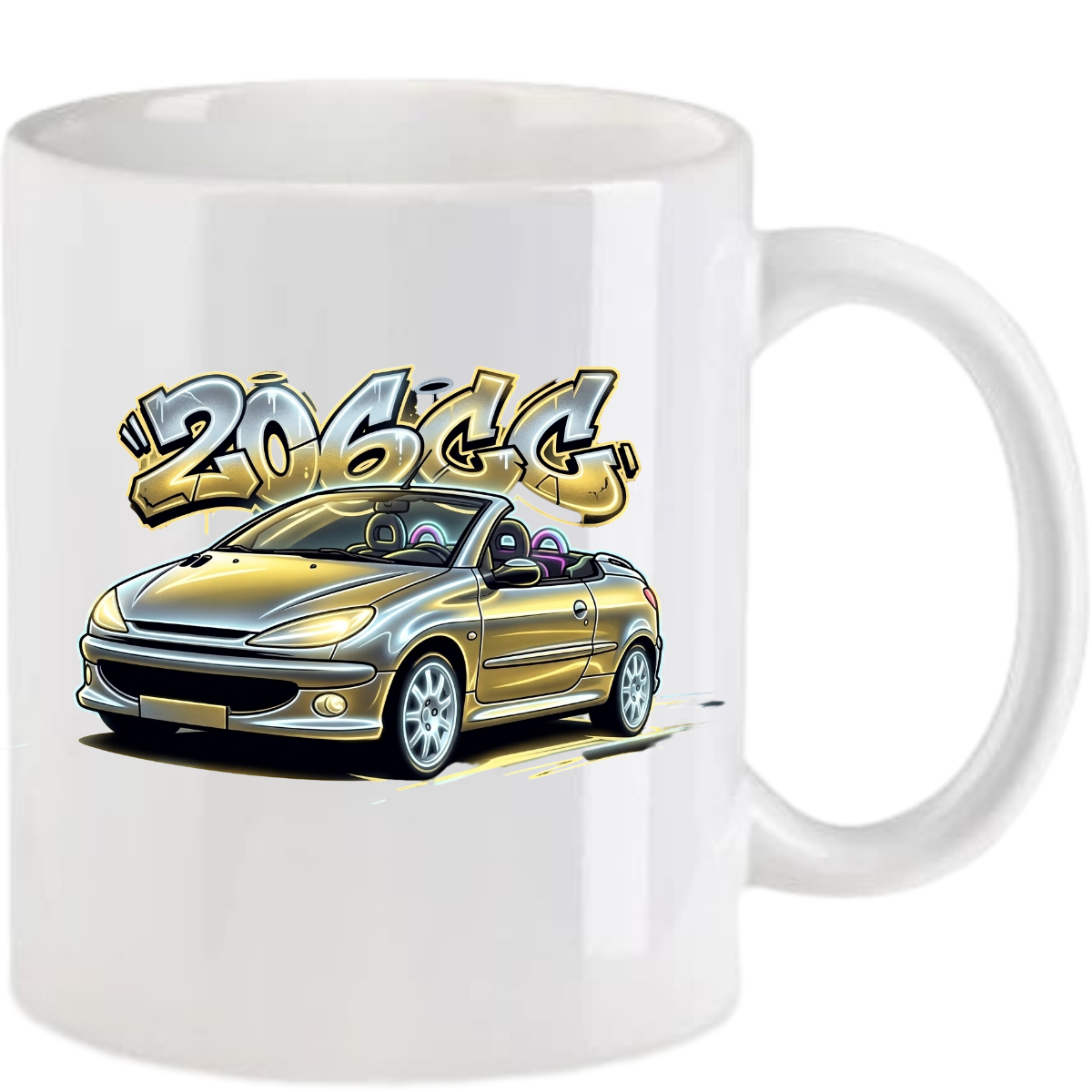 Peugeot 206CC Tasse