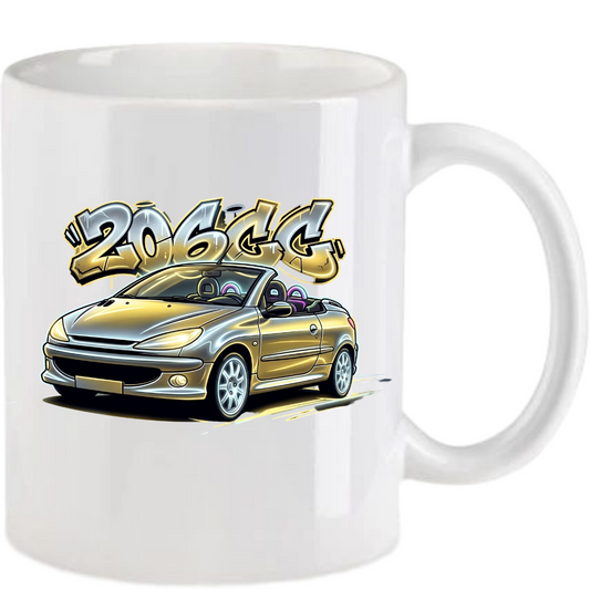 Peugeot 206CC Tasse