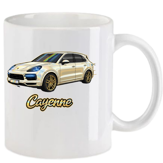 Porsche Cayenne Tasse