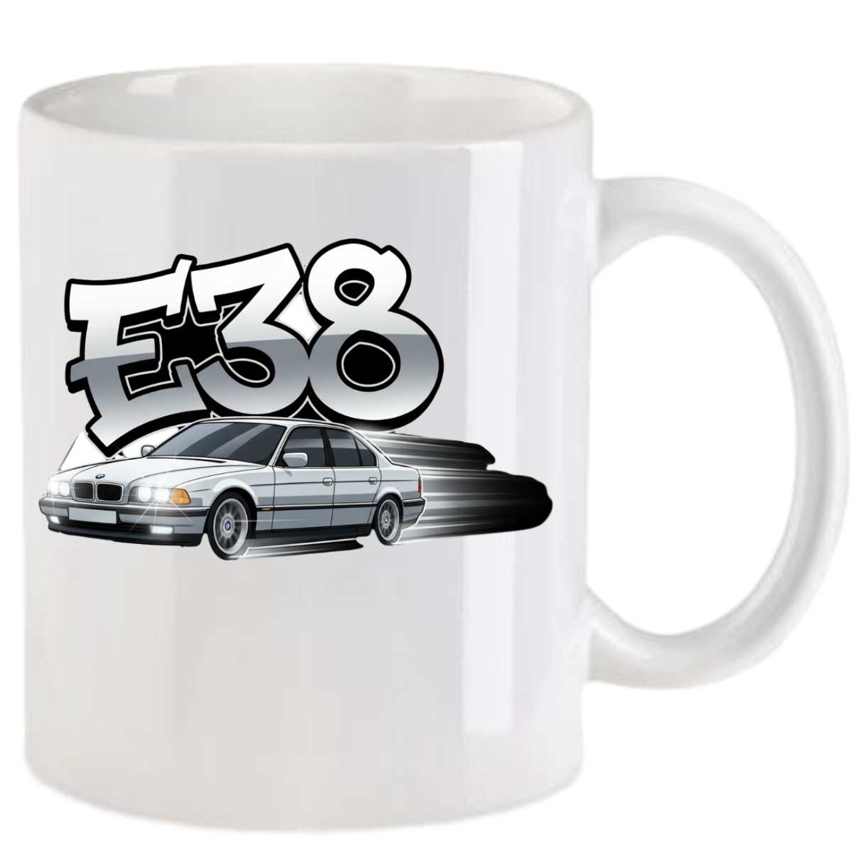 BMW E38 Tasse