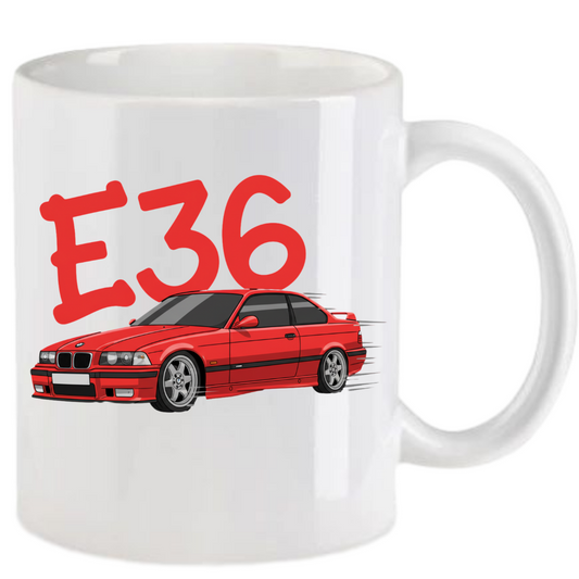 BMW E36 Tasse