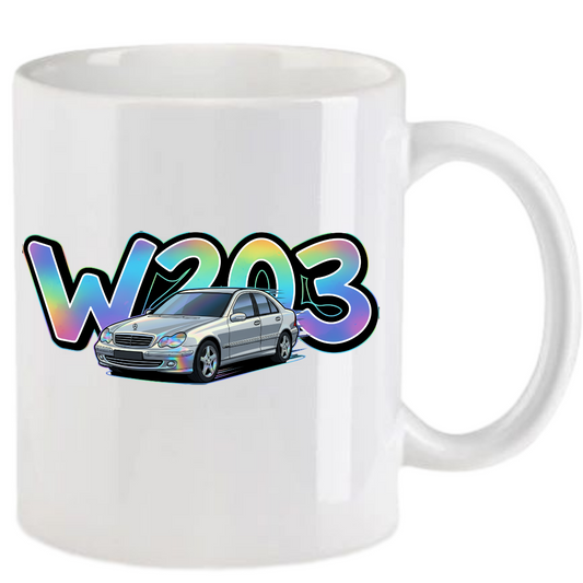 Mercedes W203 Tasse
