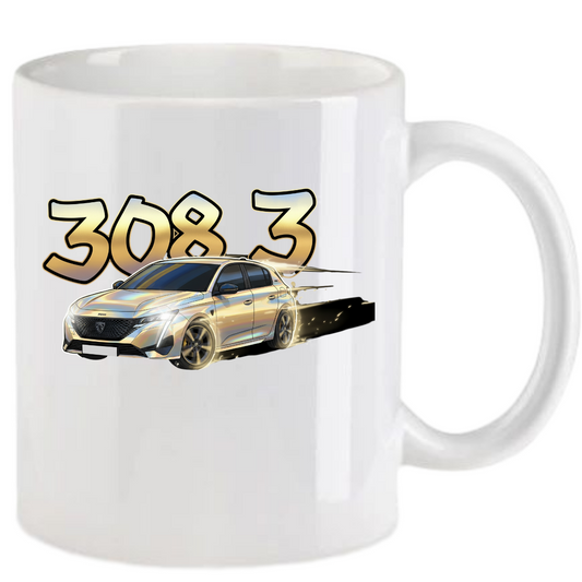Peugeot 308 3 Tasse