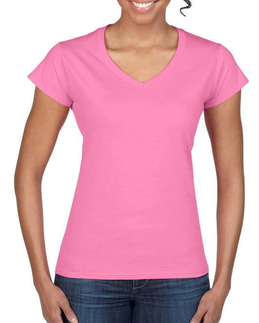 Damen T-Shirt V Basic